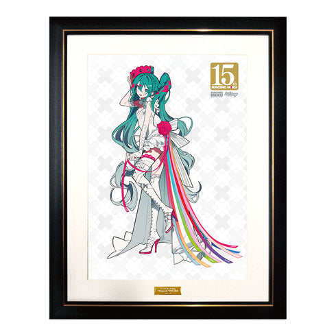『レーシングミク』15th "Rhapsody" 2010-2025 キャラファイングラフ